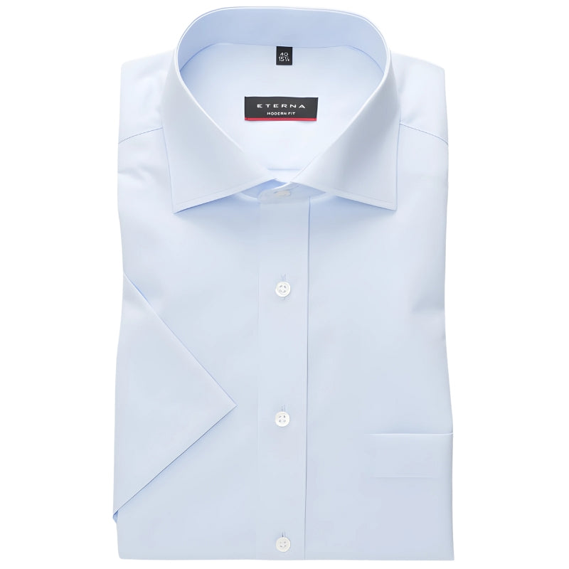 1100-K19K Eterna Half Sleeve 10 Light Blue