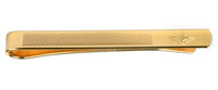 100 9118 - Barley pattern with G engraved end - Gold plate