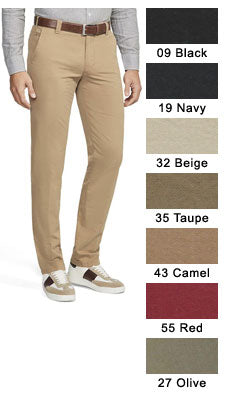 Meyer Smart Casual Chino Trousers - 3004 Bonn. Meyer slim fit