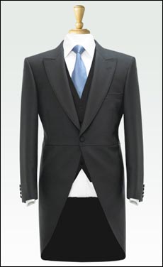 Brook Taverner Herringbone Tailcoat 5701A