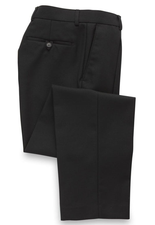 Brook Taverner Plain Black Trousers 8432D