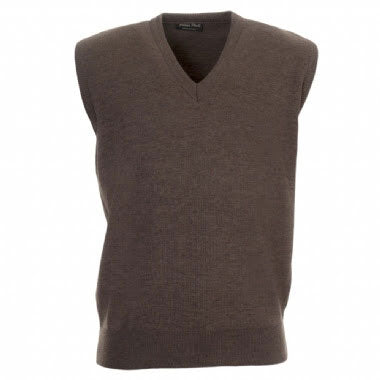 Slipover Vee Neck Super Fine Lightweight Merino Blend Sweater 104