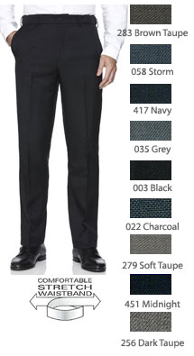 FARAH  Mens  Frogmouth Pocket Trouser  Stylish and Versatile Formal  Pants  Grey at Amazon Mens Clothing store